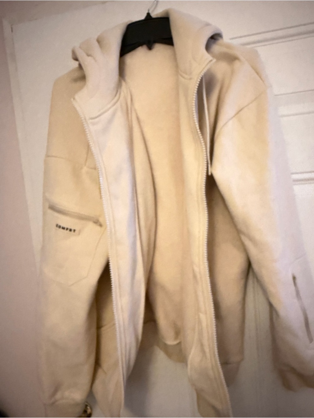 Comfrt Travel Hooded Zip Jacket Unisex XL